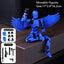 Movable Anime Figure Fighting Robot - Kids Plastic Connecting Toys