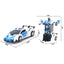 Remote Control Police Car Model – Colorful Racing Car 1:18 RC Supercar Transform Robot Toys