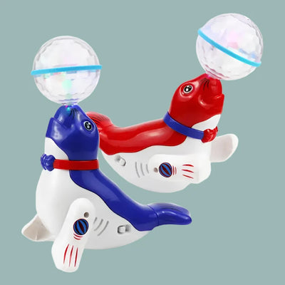 2024 New Trending Electric Sea Lion & Dolphin Toys | Novelty Plastic Animal Toys for Kids | Perfect Gifts