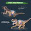 Gesture Sensing Remote Control T-Rex Dinosaur Toy - Interactive RC Walking Dinosaur for Kids