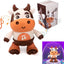 2023 Hot Sales Electric Educational Baby Cow Musical Toy | Dancing Cow with Music and Light for Kids