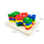 Educational Montessori Wooden Building Block Toys ? Stacking Toys for Kids