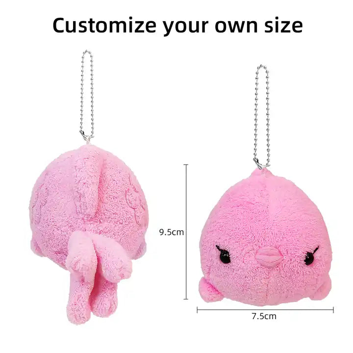 Plush Goldfish Keychain | Soft Anime-Inspired Goldfish Doll Keychain for Kids and Collectors – Cute Gift Accessory