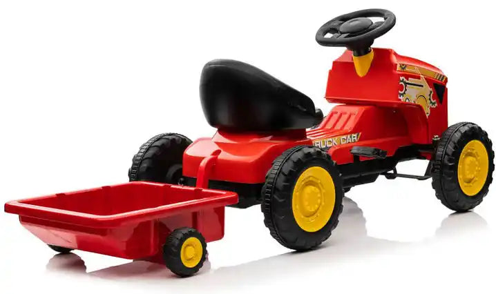 12V Electric Kids Ride-On Car - Plastic Tractor for Children