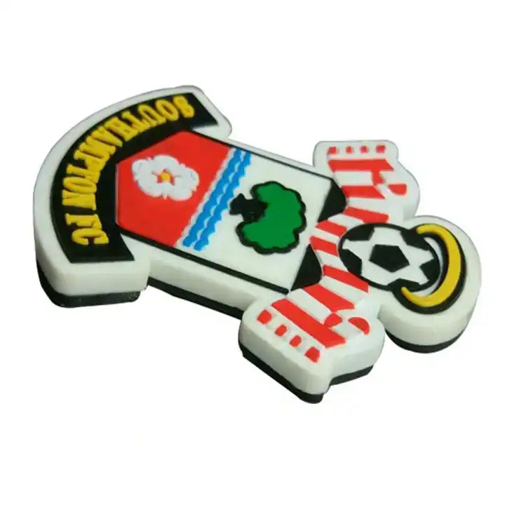 Cartoon PVC Material Football Rubber 3D Fridge Magnet Home Decor