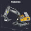 2.4GHz 1:20 Metal Alloy Mini Remote Control Excavator - Construction Engineer Toy Truck