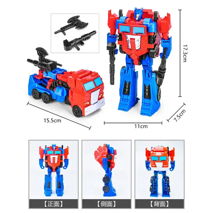 Plastic Toys - Robot Cars Transforming Robot Car Toy Model | Deformable Robot Toy