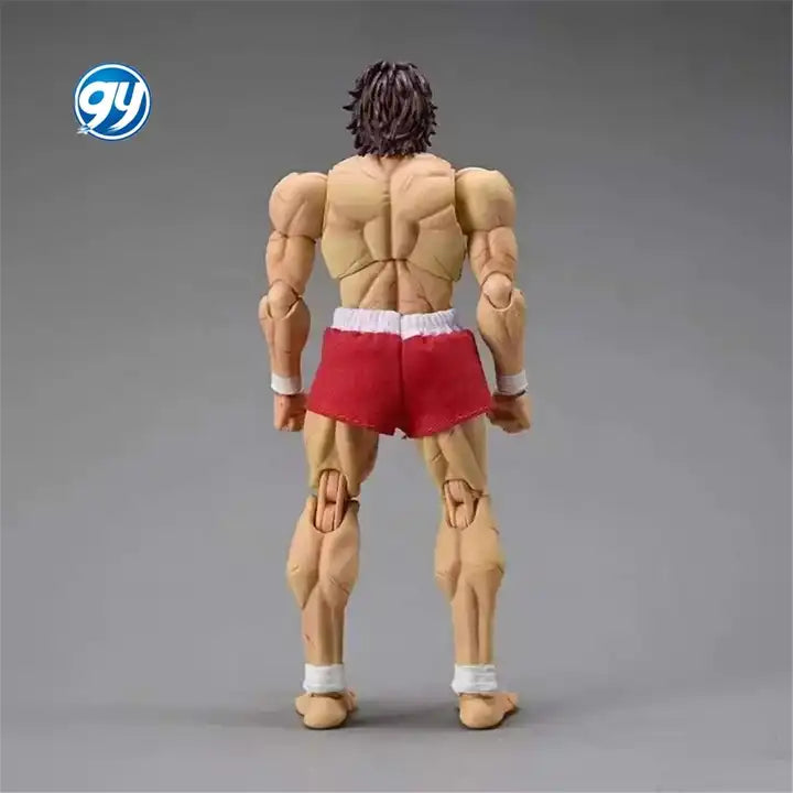 Baki Hanma Action Figure – 17cm Fighting Pose PVC Figurine from Baki the Grappler Anime Series