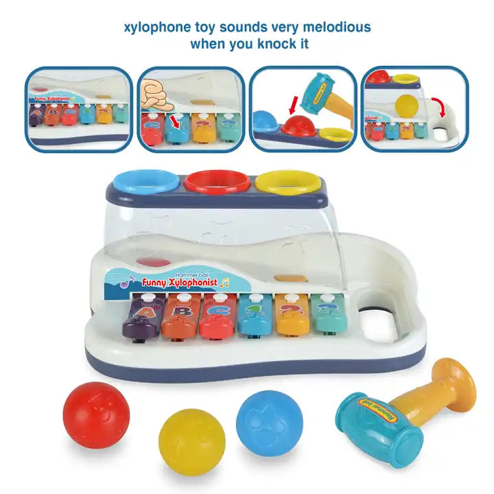 Early Educational Small Toy Musical Instruments Piano – Mini Piano for Babies Aged 6-12 Months