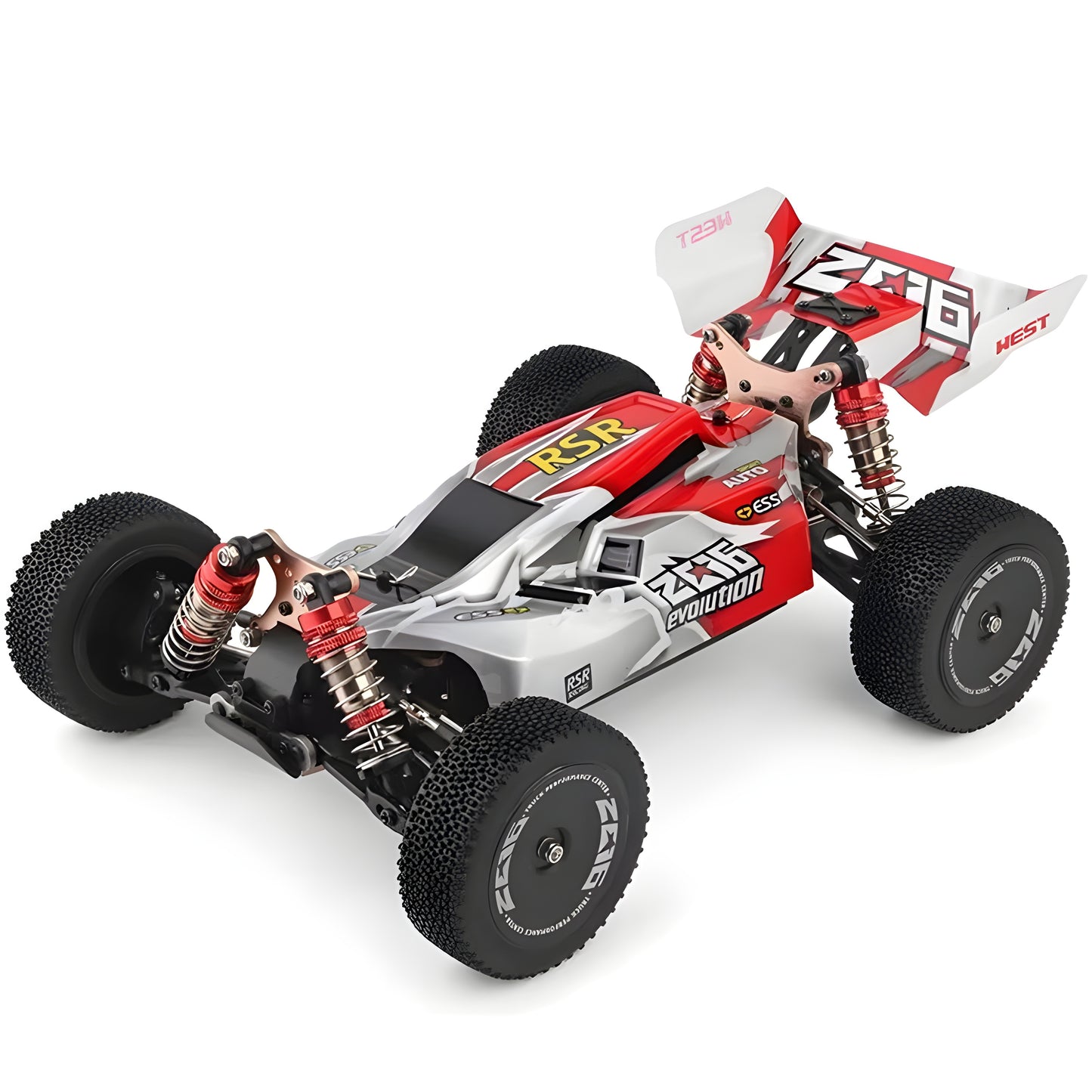 WLtoys 144012 1/14 4WD RC Car – High-Speed Brushed Buggy with Carbon Fiber Chassis