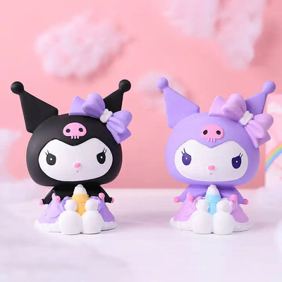 Botu Anime My Melody & Kuromi Piggy Bank | Kawaii Cartoon Shaped Money Saving Box | Adorable Coin Savings Case