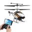 2.4G 4 Channels Flying Camera Aircraft Toy - Remote Control RC Airplane Helicopter with 720p Camera WIFI