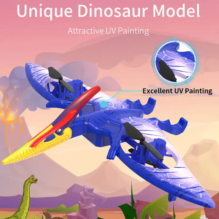 Remote Control Pterodactyl Aircraft - RC Model Airplane Glider Fighter Drone