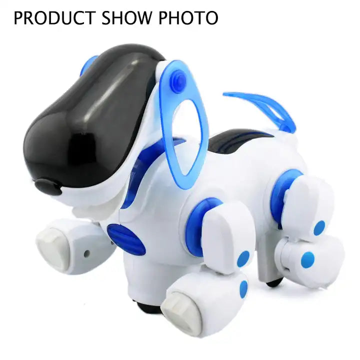 Electronic Pet Dog Robot | Interactive Walking Dog Toy with Light and Sound | Fun Gift for Kids