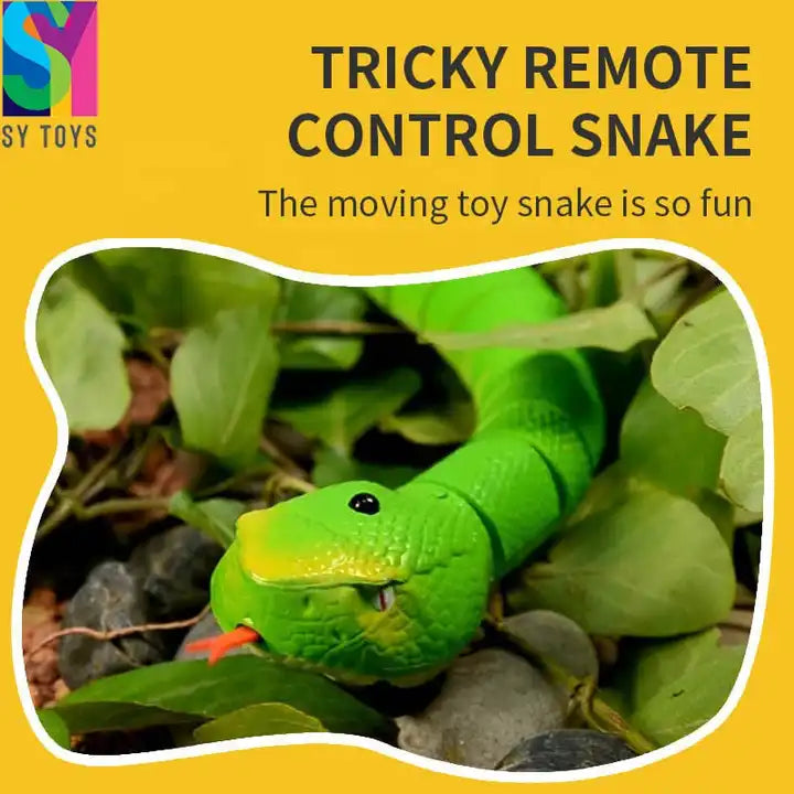 Infrared Snake Toy - Simulation RC Animal with Remote Control for Kids Ages 5+