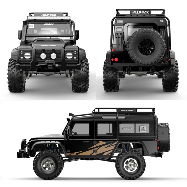 MJX H8H+ 1/8 High Speed Electric RC Crawler - Climbing Vehicle, Remote Control Car with Aluminum Alloy Upgrades