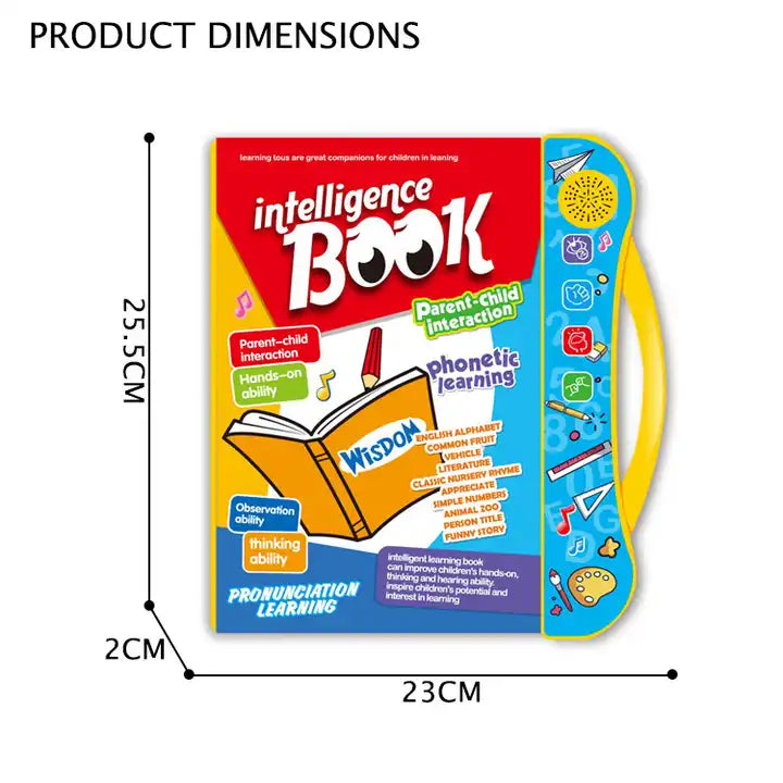 Kids Educational Learning Machine | Point Reading Machine Book Toys for Interactive Learning