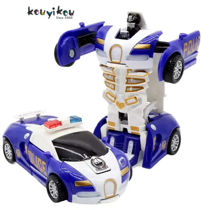 1:18 Scale Rechargeable Remote Control Deformation Cars - Transforming Robot Racing Car Toy