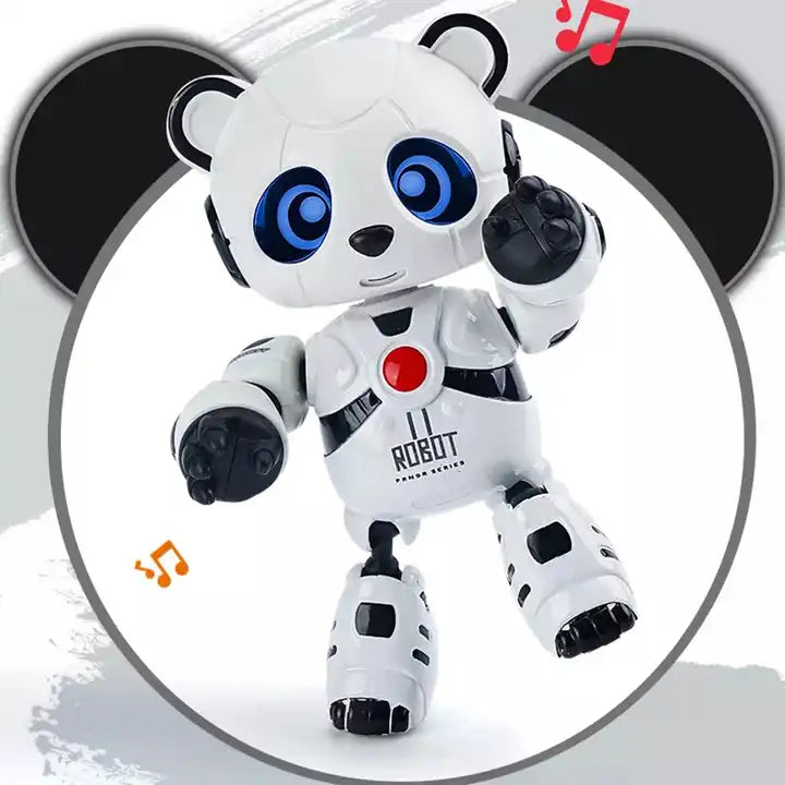 Interactive Guided Humanoid Robot Toy - Mini Educational Talking Smart Robot for Children with Sensory Induction