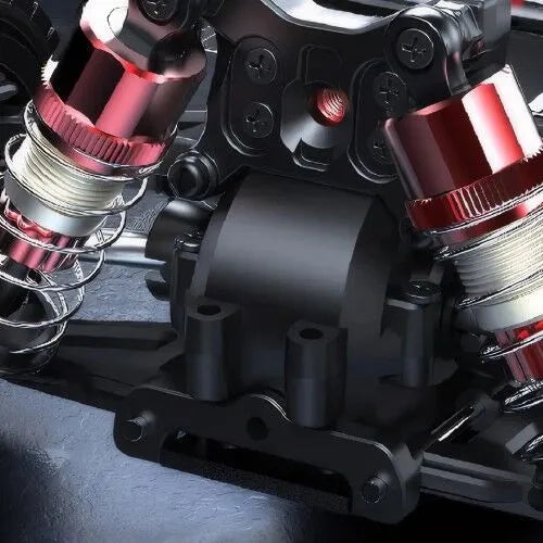 1:14 RC Car 2.4G High-Speed Drift Rally Car – Full Proportional Control, LED Lights, Off-Road Vehicle