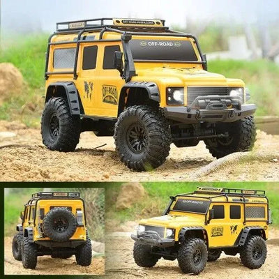 1:10 Scale RC Off-Road Car – Full Proportional Remote Control Truck, High-Speed Racing, LED Lights, All-Terrain Vehicle