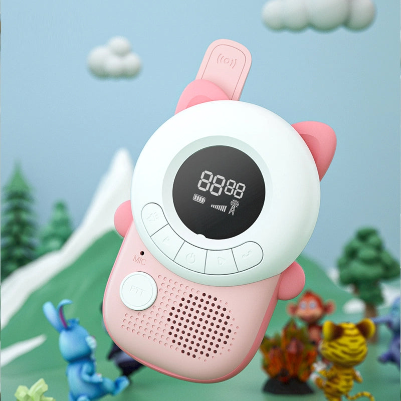 3KM Handheld Wireless Children's Voice Walkie-Talkie - Outdoor Parent-Child Interactive Educational Toy for Cross-Border Adventures