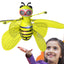 Mini Drone Induction by Hand ,Bee UFO Toys for Kids, Interactive Hand-Controlled Bee Drone with Smart Sensors and 360ø Rotating Flight for Indoor and Outdoor Fun