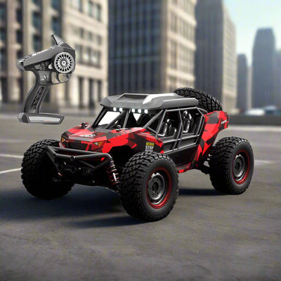 RC Car With LED, Remote Control Off-road Cars, 16106 1:16 50KM/H 4WD, High Speed Drift Monster, RC Truck for Kids vs Wltoys 144001 Toys