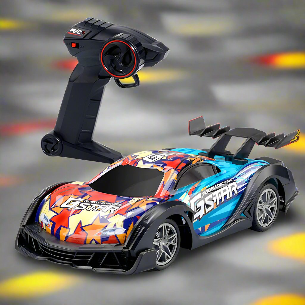 Electric Mini RC Racing 2.4Ghz Remote Control toy high Speed Drift race sports car with Led lights