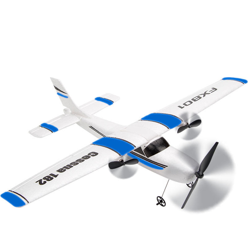 FX-801 Cessna 182 2.4G RC Plane Outdoor, Remote Control Plane Model, Military RC Airplane Professional RTF Toy Adult Childrens Gifts