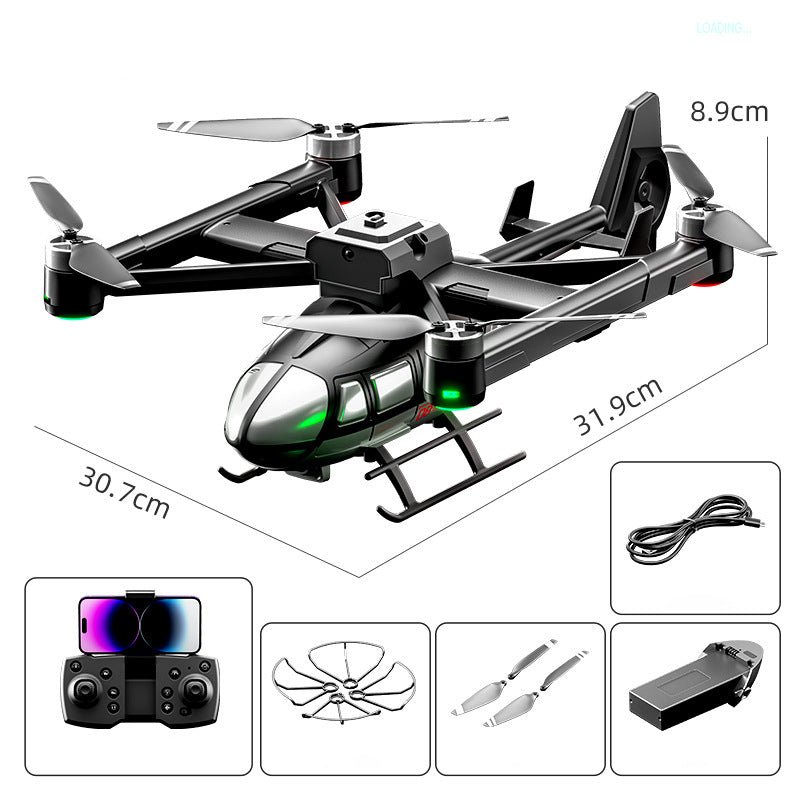 Simulation Airbus 4-Axis Drone – HD Aerial Photography Remote Control Helicopter with Intelligent Obstacle Avoidance