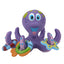 Purple Floating Octopus Toy with 3 Rings - Perfect for Baby Bath Time 18+ Months