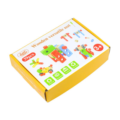 Children's Fun Busy Nuts and Screws,  Disassembly and Assembly Building Blocks for Boys 0-3 Years Old, Kindergarten Educational Toy