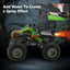 2.4GHz 7CH RC Dinosaur Monster Truck – All-Terrain Off-Road Remote Control Stunt Vehicle Toy for Boys and Kids