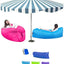 Inflatable Toy Sofa, Sleeping Bag for Outdoor, Portable Air Lazy Sofa Sleeping Bag, Camping, Hiking, Trekking Travelling Beach, Waterproof Furniture - Toyigo