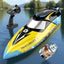 Rc Speed Boat, 2.4GHz Racing Boat with LED Lights For Seas, 30+ mph Fast Remote Control Boats, with Never Capsize & Low Battery Alarm Function Boat Toy for Adults Boys & Girls - Toyigo