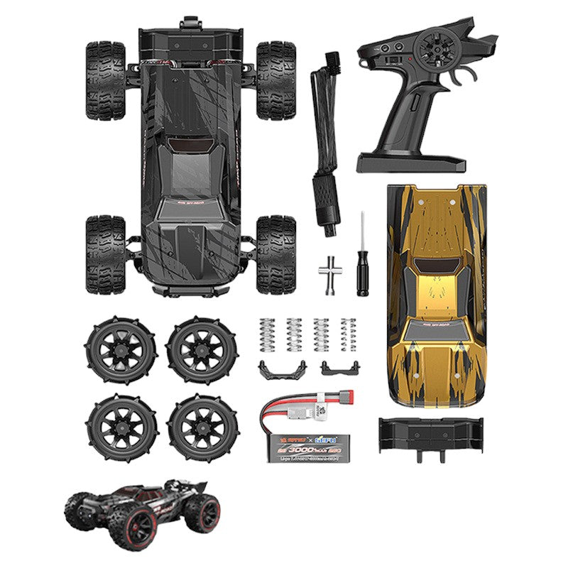 Hyper Go 14209 High-Speed 55kmh Off road RC Car, 4WD with 2 Shells, Brushless RC Truck 4X4 Electric Powered  for Adults