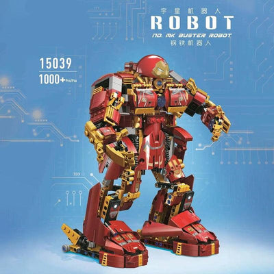 15039 Buster Robot MOC Mack Technic Remote Control & App Version Building Blocks | DIY MOC Toys for Kids